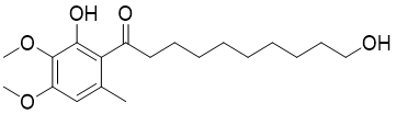 6-(10-羥基癸?；?-2,3-二甲氧基-5-甲酚