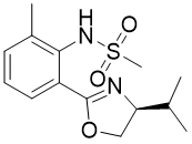 (S)-N-(2-(4-異丙基-4,5-二氫惡唑-2-基)-6-甲基苯基)甲磺酰胺