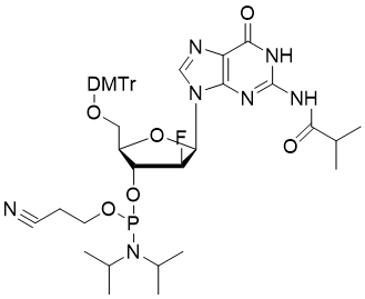 DMT-2’-F-G(iBu)-ara-CE?Phosphoramidite